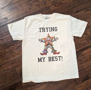 New Never Worn Dressed In LALA Graphic Tee (S/M)